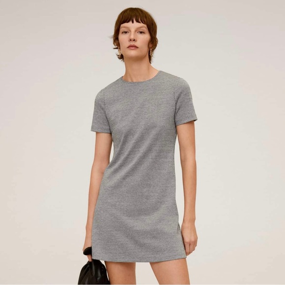 MANGO Printed Mini Dress - Picture 1 of 4